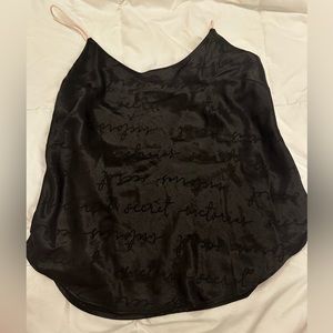 Victoria’s Secret Silk Lingerie Top